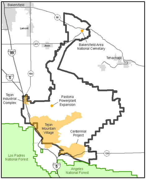 Tejon Development Projects